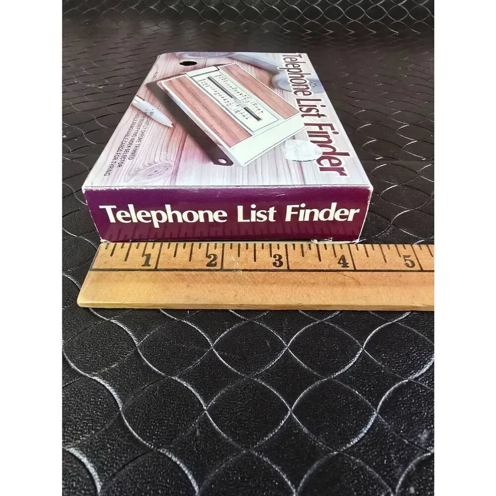 Vintage Telephone List Finder-New #B14